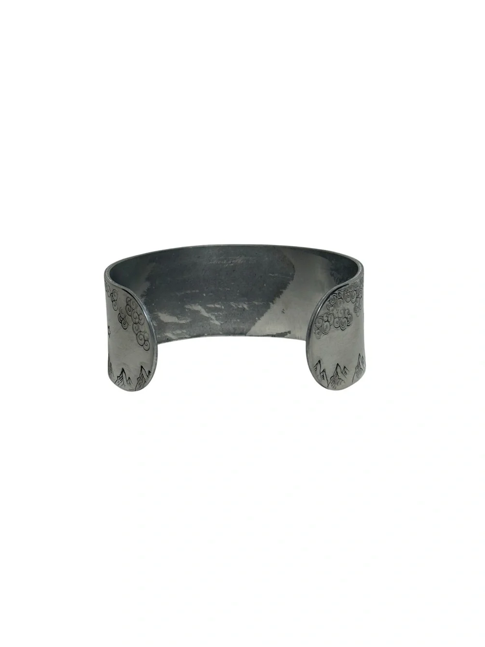 Handmade Alaskan Bear Family Adjustable Wide Cuff Bracelet